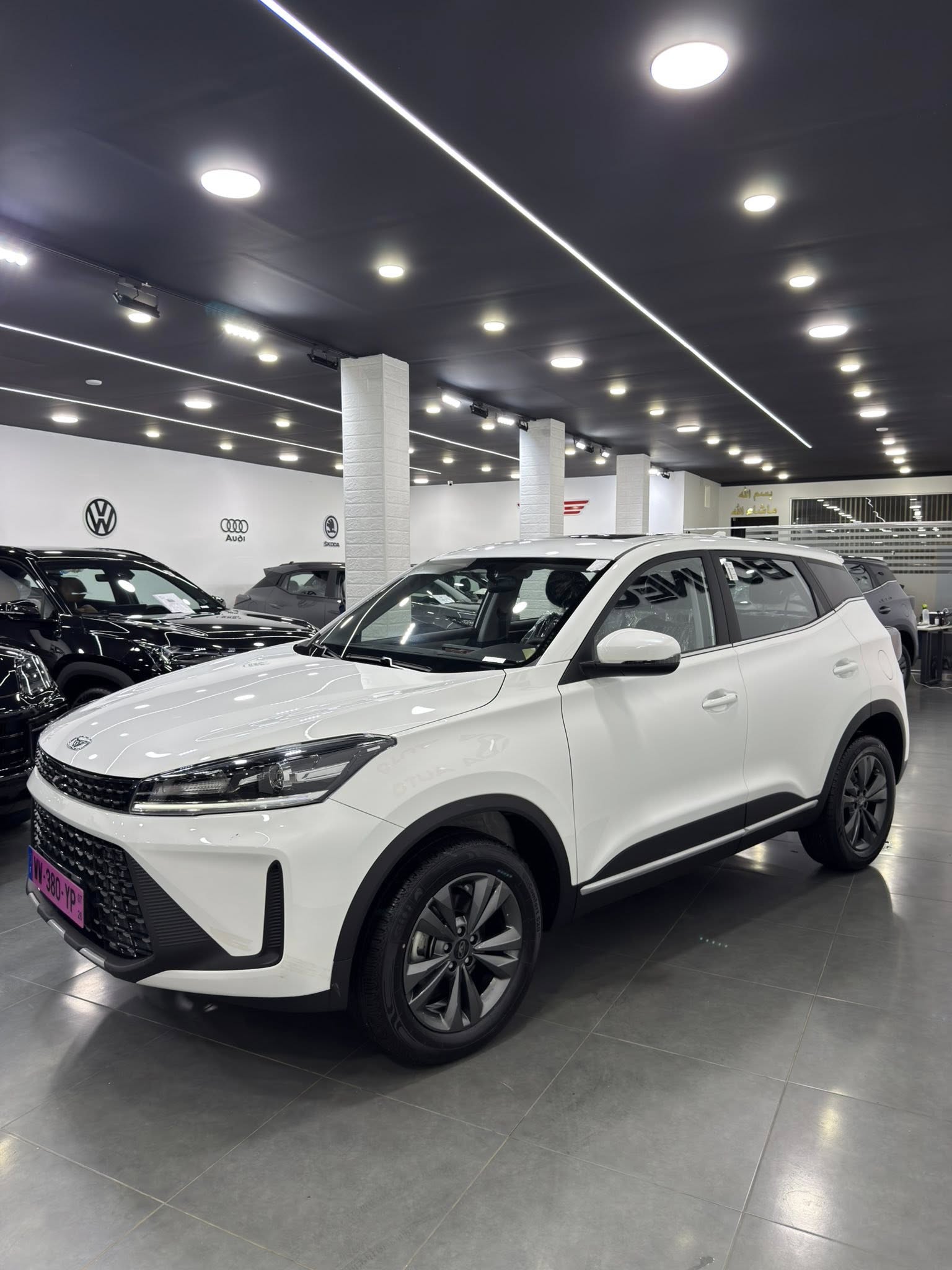 Vue 3/4 avant
